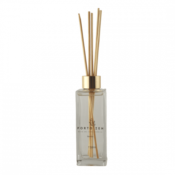 Aromatizante Difusor com 5 Varetas Bambu Porto Zen - 150ml