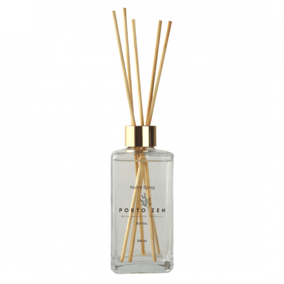 Aromatizante Difusor com 5 Varetas Bambu Porto Zen - 250ml