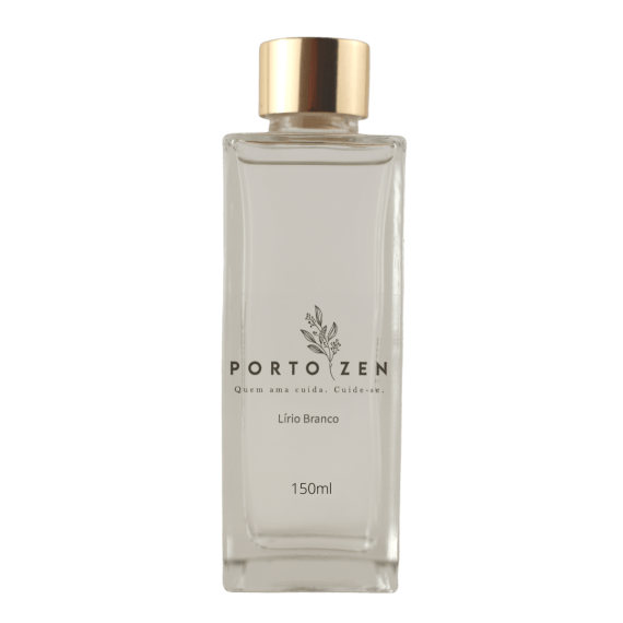 Aromatizante Difusor com 5 Varetas Lírio Branco Porto Zen - 150ml